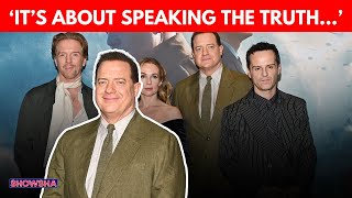 Brendan Fraser Andrew Scott Damian Lewis Bring Star Power To Pressure NYC Premire N18G