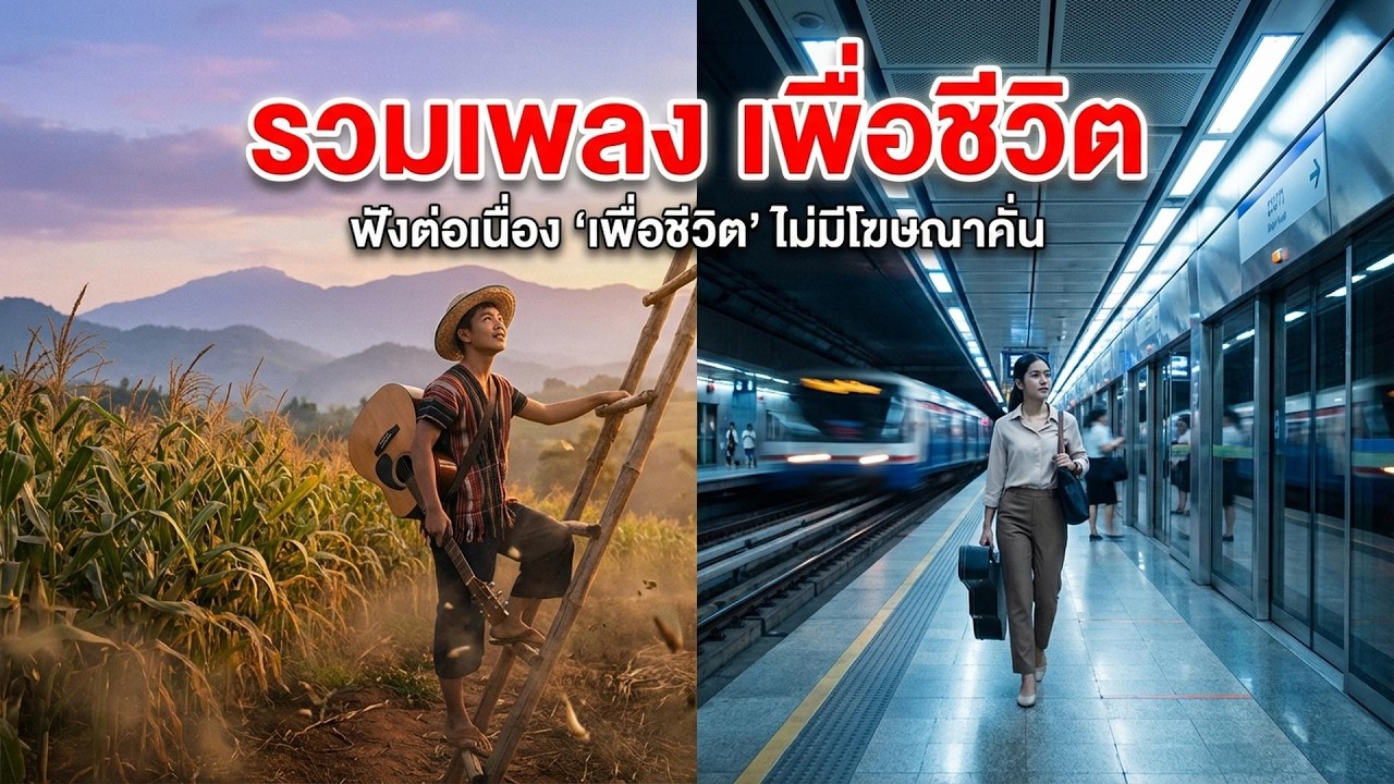 🎸 รวมเพลงเพื่อชีวิต 2026 ใหม่ล่าสุด | ฟังยาว (ไร้โฆษณา) [Acoustic Waves]