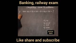 #competitiveexams #banking#motivation#easy#maths