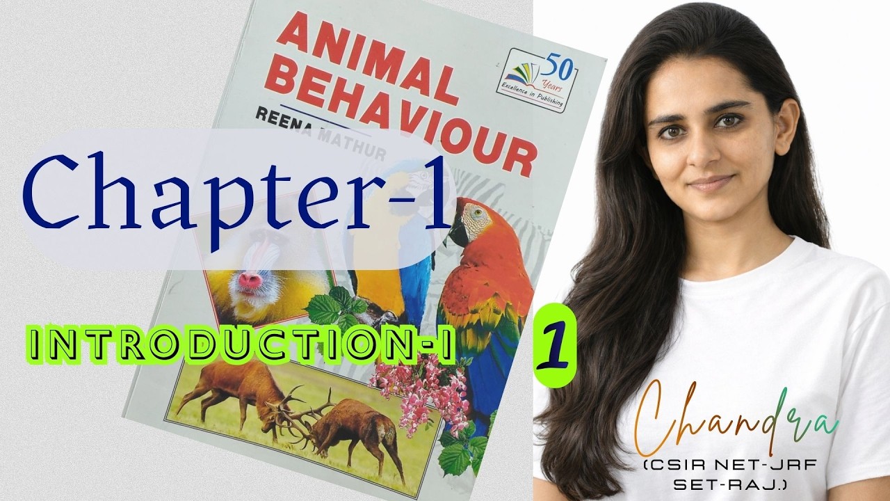 Part 1: Introduction to Animal Behaviour