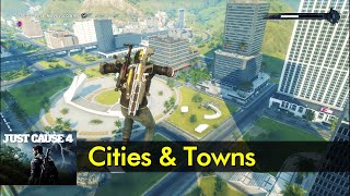 Cities and Towns Tour | Just Cause 4 - The Game Tourist