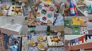 هاد نهار بوحدو 🙆‍♀️ولكن تهنيت🍁مشترياتي البسيطة 🍁روتين تحفيزي تنظيم وتنظيف 