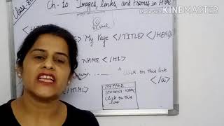 Class 8th/Ch-10/Images,Links and Frames in HTML 5