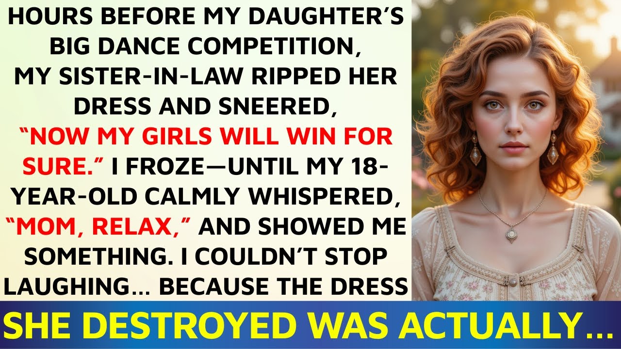 My MIL Ripped My Daughter’s Dress Right Before the Competition… But She Didn’t Expect... | Storytime