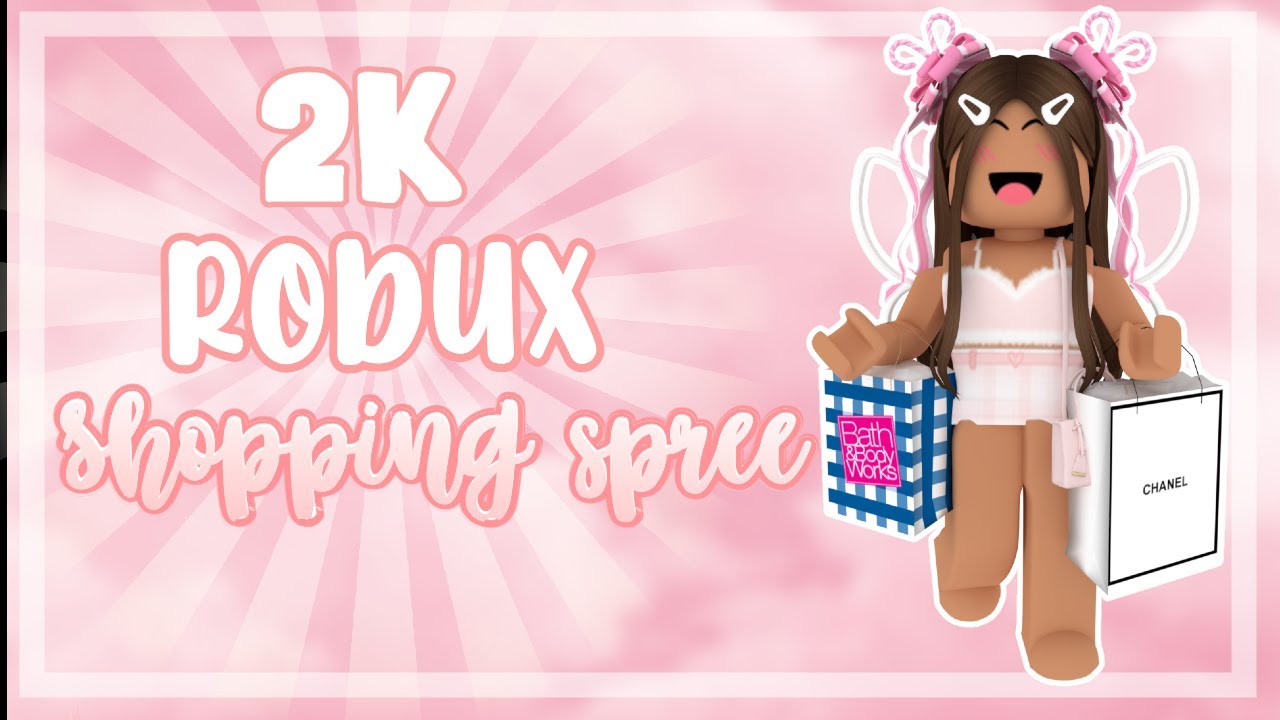 2k Robux **SHOPPING SPREE** - YouTube