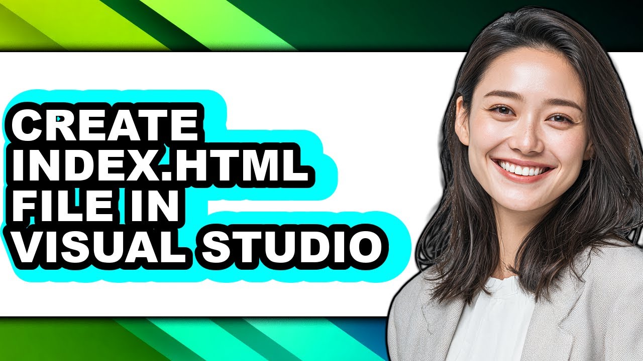 How to Create Index.html File in Visual Studio (full Guide) - YouTube