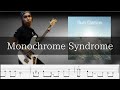 Aimer - Monochrome Syndrome  Bass Cover 弾いてみた TAB ベース