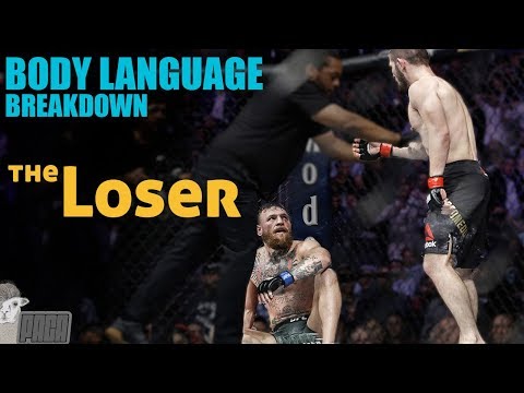 Conor McGregor Body Language Analysis: Tap Out Loss