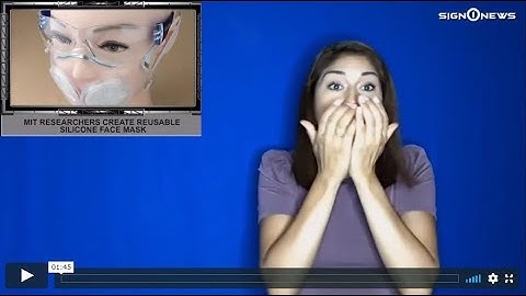 MIT researchers create reusable silicone face mask