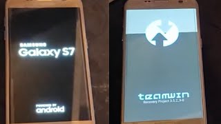 2022 Samsung Galaxy S7edge  How To Install Twrp Custom Recovery With Odin