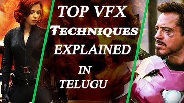Top VFX Techniques Explained in Telugu | Foundry Nuke | After Effects