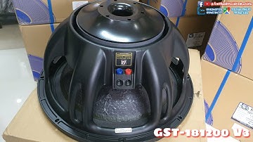 Hàng HOT 2024 Mới Về BASS SUB 50 THÁILAND GST-181200 V3 Giá Hơn 10 Triệu/Cặp 1200W/8ohm, 30HZ-1KHZ