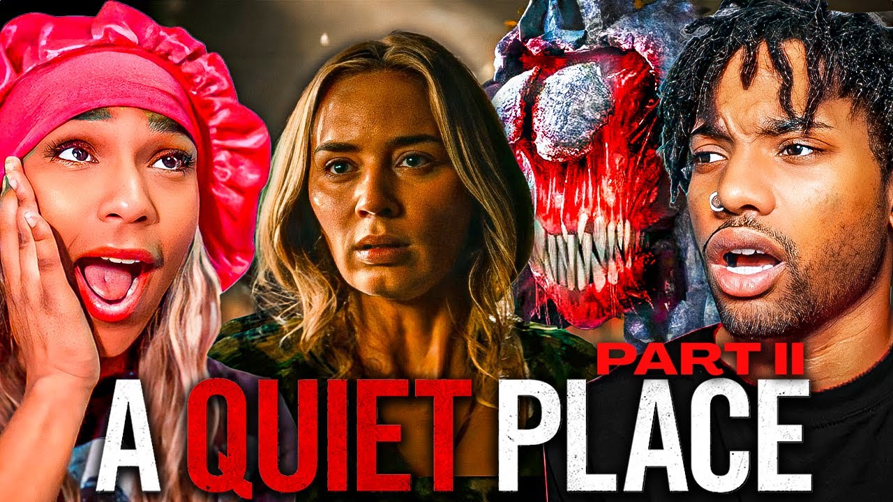 Мой парень ЗАСТАВИЛ меня посмотреть *Тихое место*… СНОВА