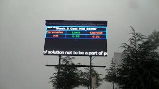 Led pollution parameter Display board as per DPCC GUIDELINES