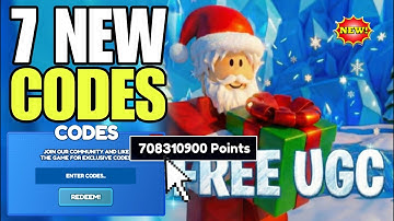*NEW CODES* ROBLOX FREE UGC OBBY (AFK OR PLAY) CODES FOR UPDATE | FREE UGC OBBY AFK OR PLAY CODE