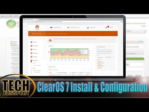 Installation and Basic Configuration ClearOS 7