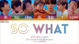 mglhanromeng Bts   so What S color Coded mgl han rom eng