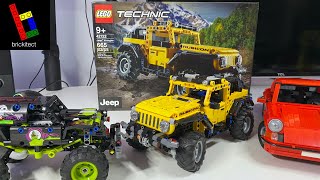 Today I Built the LEGO Techic Jeep Wrangler