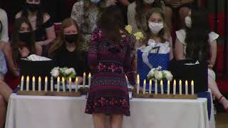 Minford High School National Honor Society Induction Ceremony 2021