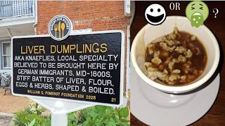 Eating Liver Dumplings
In another Hungry for History edition, I try out a local dish in Sainte Genevieve, Missouri - liver dumplings. The William G. Pomeroy Foundation placed a historical marker about the food in 2025. A few places in Ste. Genevieve serve liver dumplings, and one of them is Anvil Restaurant, in which I go to and try the dumplings.
Have you had them before? Let me know in the comments! Eating Liver Dumplings