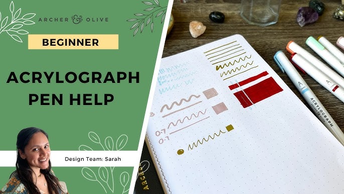 The Best Art Supplies For Kraft Paper + Acrylograph Swatches