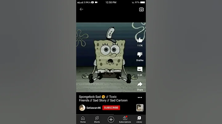 spongebob is crying now toxic song