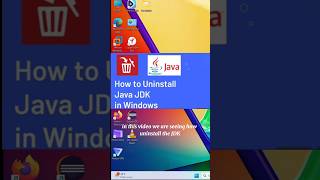 Uninstall Java JDK in Windows in 1 Minute#Shorts #tech #technology #viral #windows #coding #trending