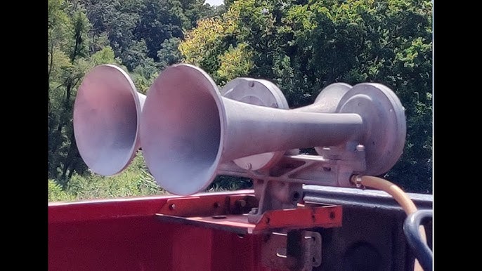 Klaxon pneumatique sur un Fendt !!! 