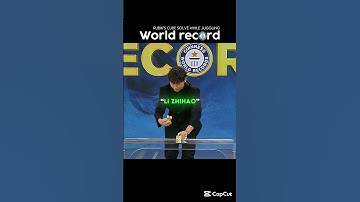 Solving Three Rubik’s Cube While Juggling guinness world record ❤️ #rubikscube #shorts