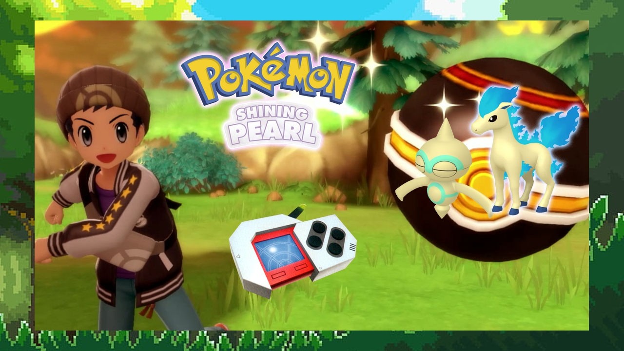 Shining Pearl Pokéradar hunting Ponyta & Baltoy!
