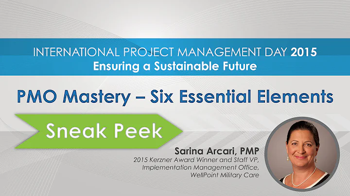 Meet the Speakers  Sarina Arcari | IPM Day 2015