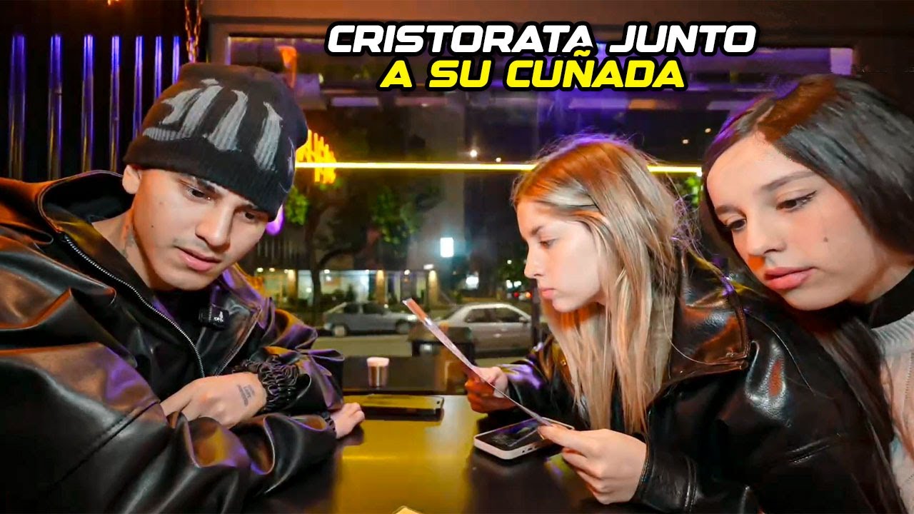 CRISTORATA CENA ROMANTICA CON SU CUÑADA Y AGUS PADILLA