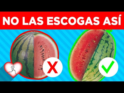 Video: Cómo Elegir La Sandía Adecuada