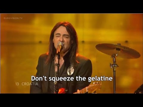 Croatian Eurovision Song with Misheard English Lyrics - 'Who Put Curry in My Rhubarb?'