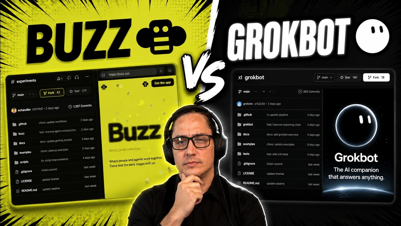 LIVE: Grokbot vs Buzz: Is it even a competition? (BREAKING: GROK 4.6 RELEASED)