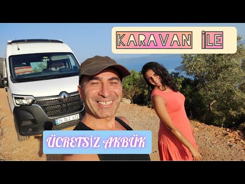 KARAVAN İLE ÜCRETSİZ AKBÜK KAMP #vanlife #camper uygun doğa ile başbaşa huzurlu balık tut Renault