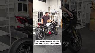 Ducati Panigale V4 SP2 Revving! #ducatipanigalev4 #ducati #akrapovic