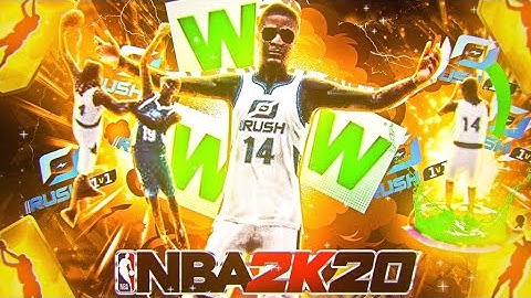 I took my Overpowered Demi-God Center build to the Rush 1v1 and I Joined TrulyBlessed NBA 2k20 !!