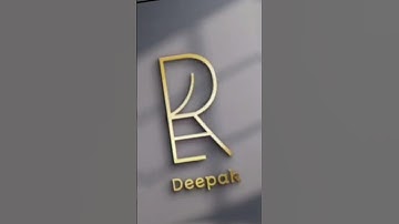 Deepak Name brand logo #deepak #tiktok #trending #viral @Name.Artist