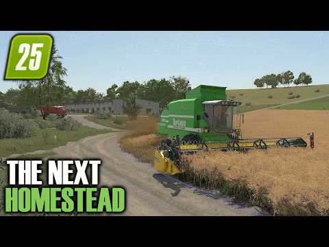 Day 1 on a 40 Acre Homestead Farm in Ukraine - FS25 Farming ep 01