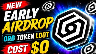 New crypto loots | Free crypto airdrop tutorial |Orbinum airdrop | Crypto airdrop today |