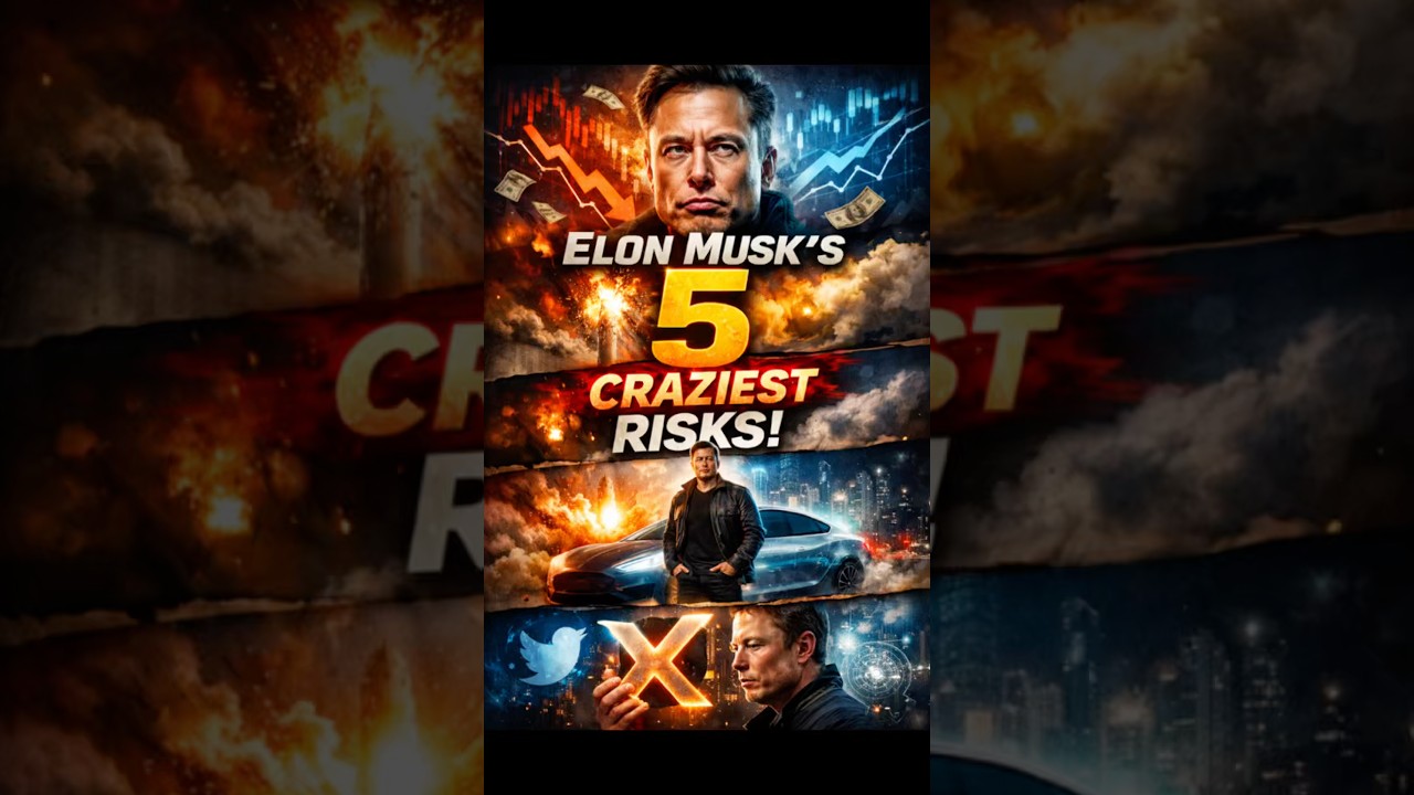 Elon Musk’s 5 Craziest Decisions That Changed the World🤦‍♂️🇺🇸 