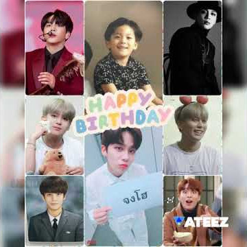 Happy Birthday ATEEZ : Choi Jongho | 2021 🎁🎂🎉🎊🐻