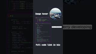 🔵 Circular Image Hover Effect 2025! 💻✨ | Stunning JS Animation in 60 Seconds