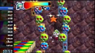 Mischief Makers all gold gems speedrun in 1:07:37 (WR)