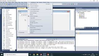 Menu Strip di Visual Studio