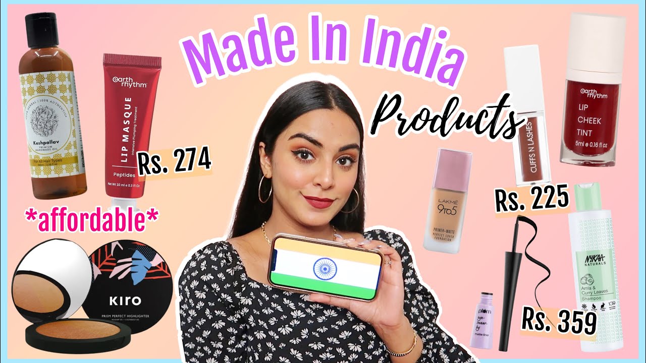 Top 10 Made In India Products I m Currently Loving affordable 