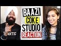 Indian reaction on baazi coke studio  sahir ali bagga  aima baig