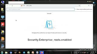 Firefox SEC_ERROR_UNKNOWN_ISSUER fix under 1 Minute