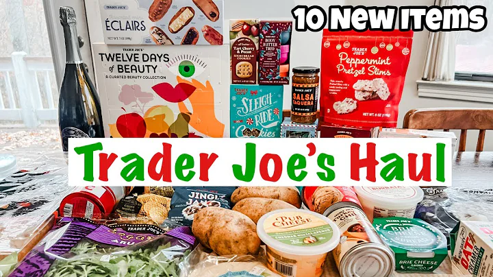 New Trader Joe’s Holiday Haul with 10 New Items 